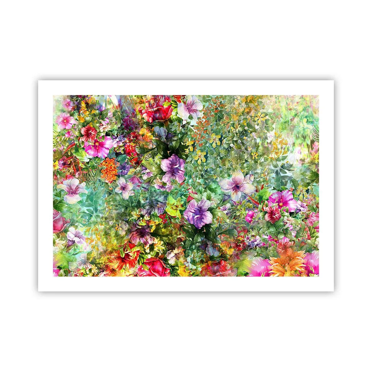 Poster - In bloemen voor verderf - 70x50 cm