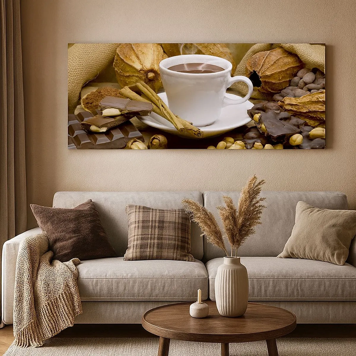 Schilderen op canvas - Voor sensatiezoekers - 100x40 cm