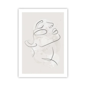 Poster - De omtrek van een droom - 50x70 cm