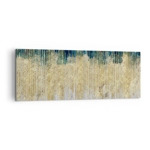 Schilderen op canvas - Vergulde grens - 140x50 cm