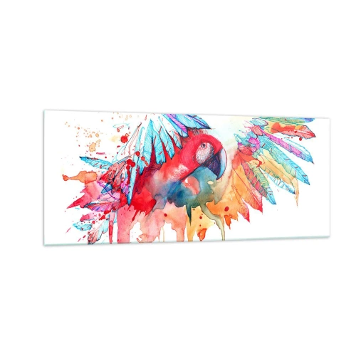 Schilderen op glas - . - 100x40 cm