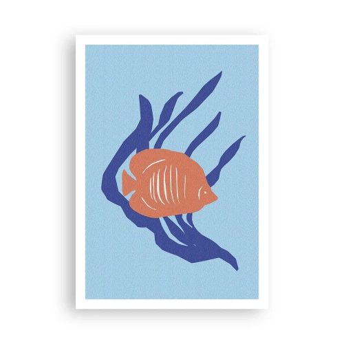 Poster - Bewoonster van koraalwateren - 70x100 cm
