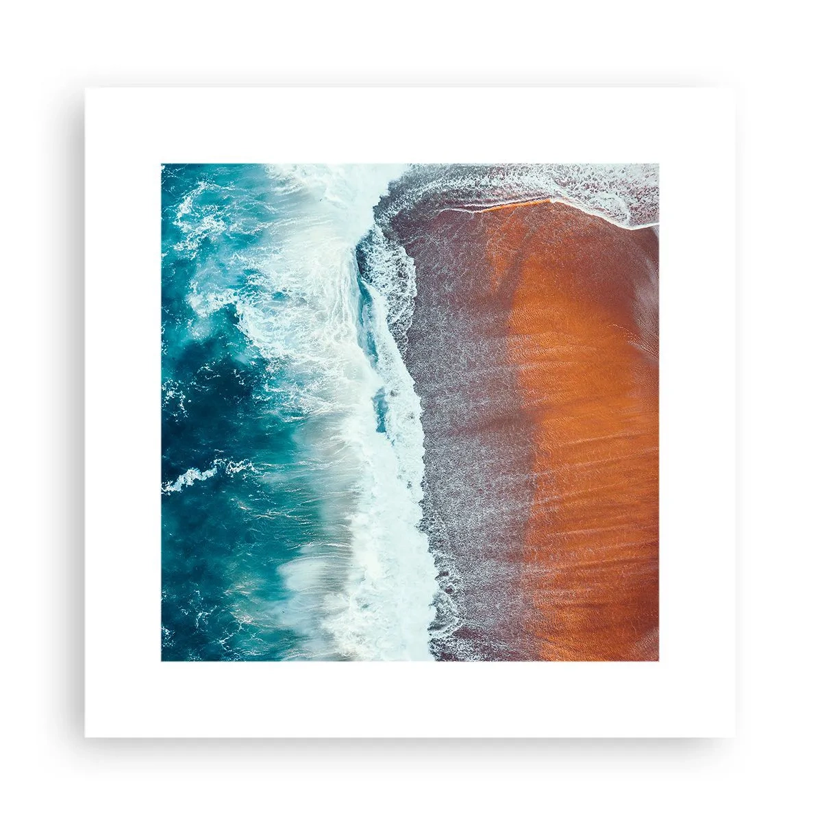 Poster - Aanraking van de oceaan - 30x30 cm