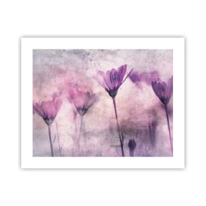 Poster - Een droom van bloemen - 50x40 cm