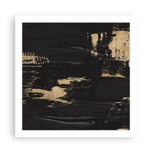 Poster - Spoor van aanraking - 60x60 cm