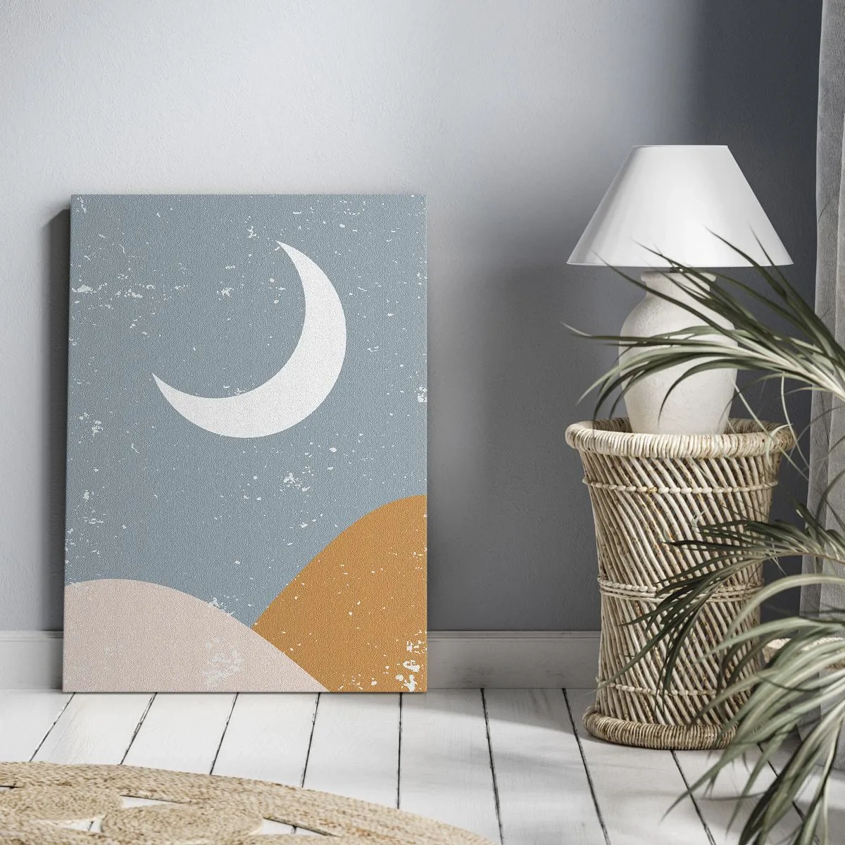 Schilderen op canvas - Mirakel van vele nachten - 65x120 cm