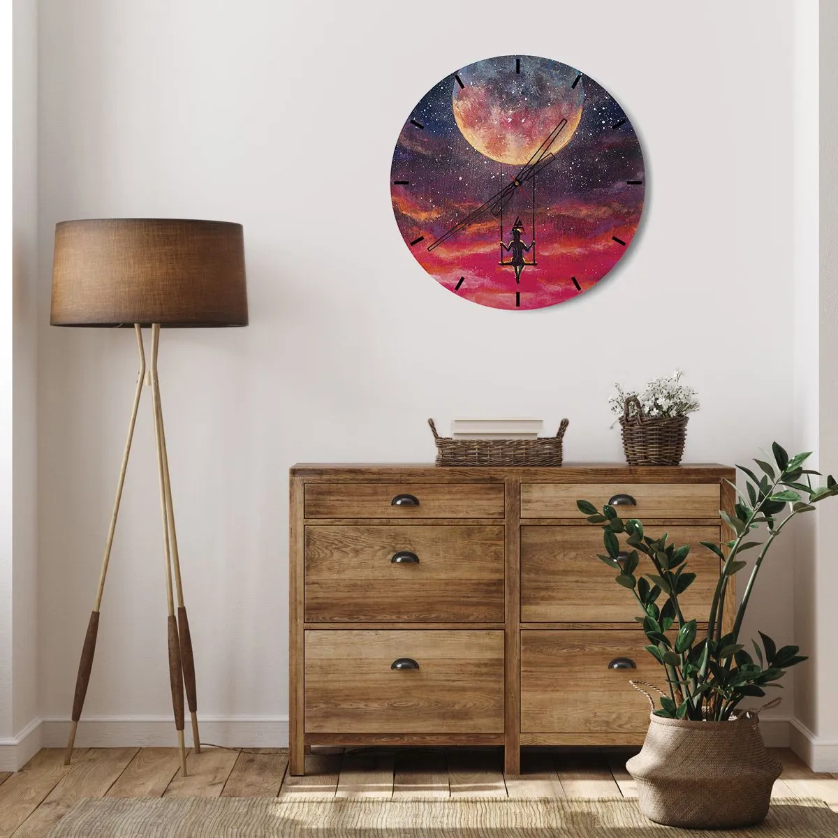 Wandklok - Klok - Droom - 40x40 cm