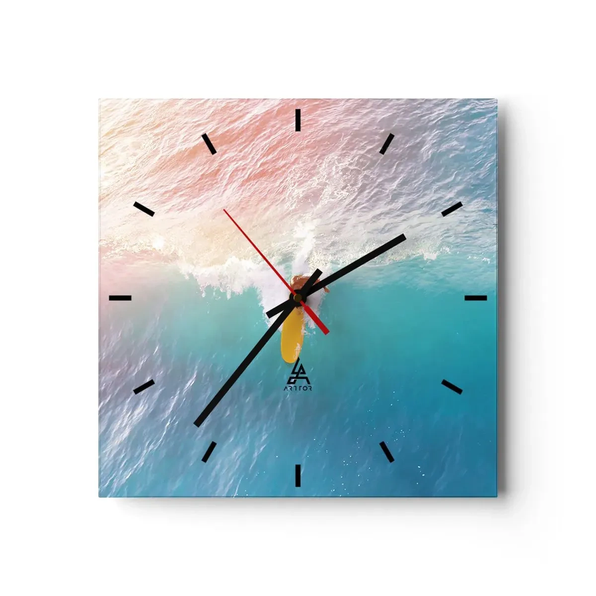 Wandklok - Klok - De oceaanruiter - 30x30 cm