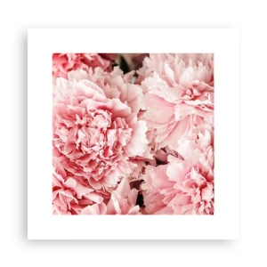 Poster - Roze droom - 30x30 cm