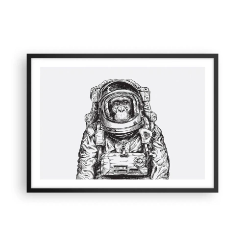 Poster in een zwarte lijst - Alternatieve evolutie - 70x50 cm
