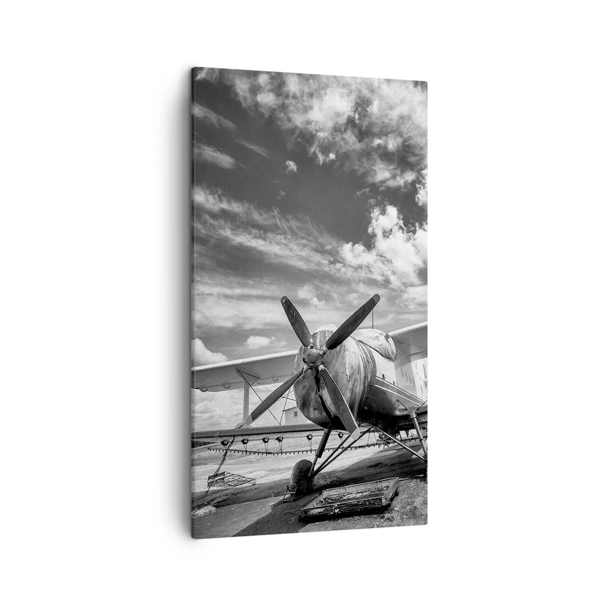 Schilderen op canvas - Ik kan niet wachten! - 45x80 cm