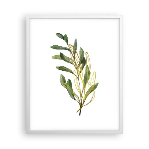 Poster in een witte lijst - Alles wat goed is - 40x50 cm
