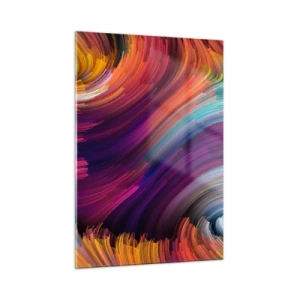 Schilderen op glas - Het begin van een nieuwe wereld - 50x70 cm