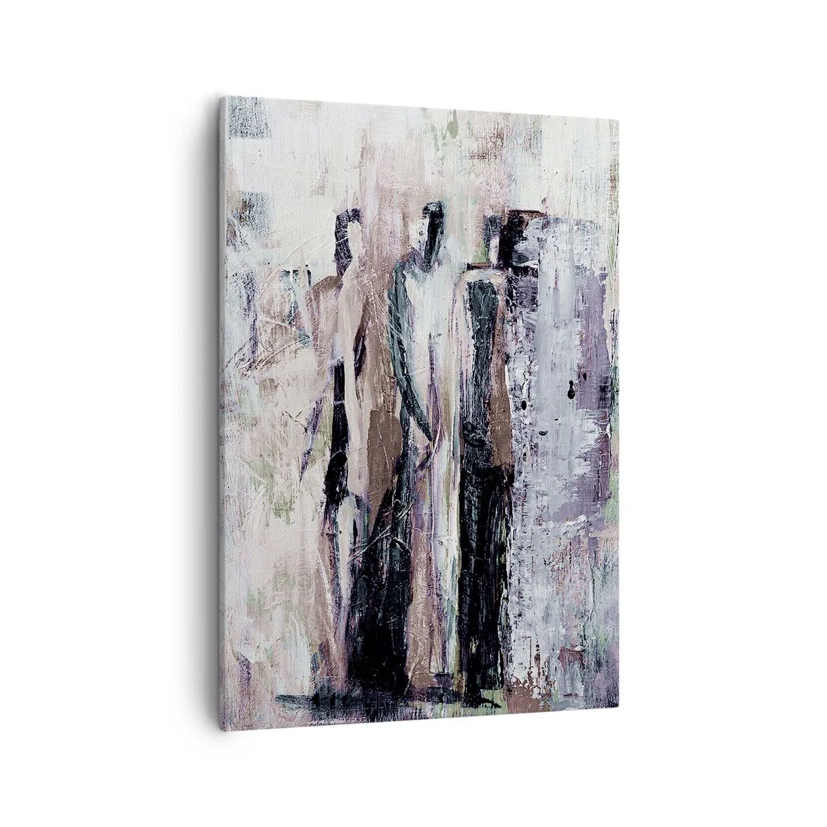 Schilderen op canvas - De mysterieuze drie - 50x70 cm