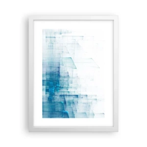 Poster in een witte lijst - Hoe ruimte geworden is - 30x40 cm