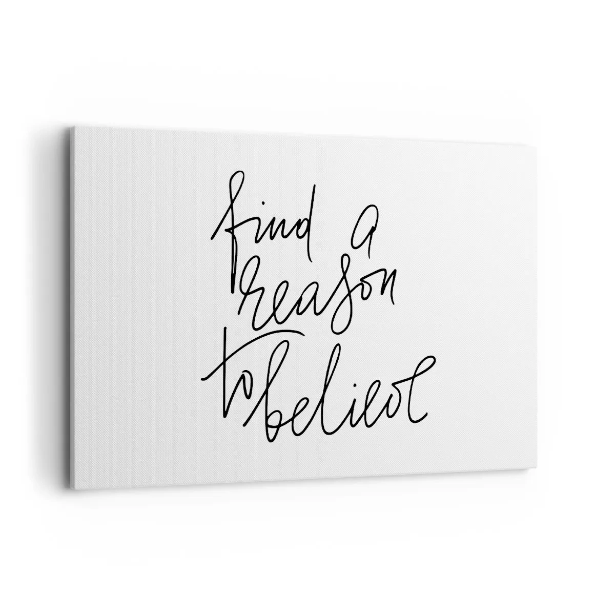 Schilderen op canvas - Het is mogelijk - 120x80 cm