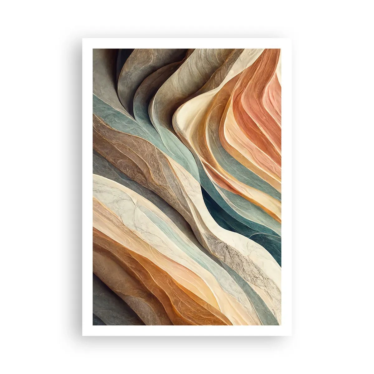 Poster - Het moment vóór de verandering - 70x100 cm