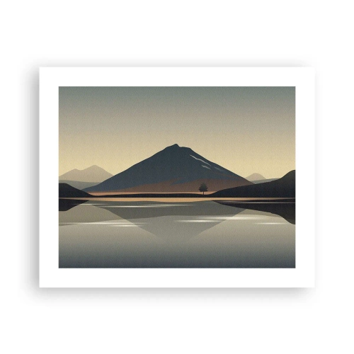 Poster - Spiegelreflectie - 50x40 cm