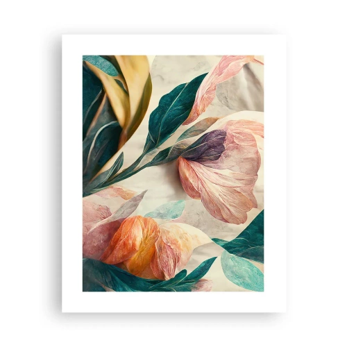 Poster - Bloemen van de zuidelijke eilanden - 40x50 cm