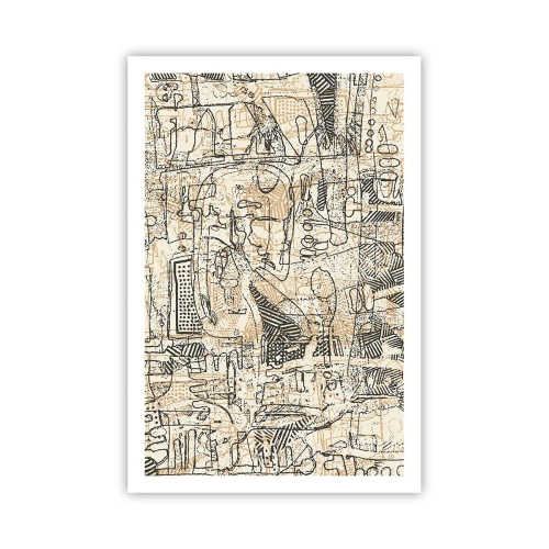 Poster - Het wacht om te worden gedecodeerd - 61x91 cm