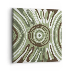 Schilderen op canvas - Een explosie van emoties - 30x30 cm
