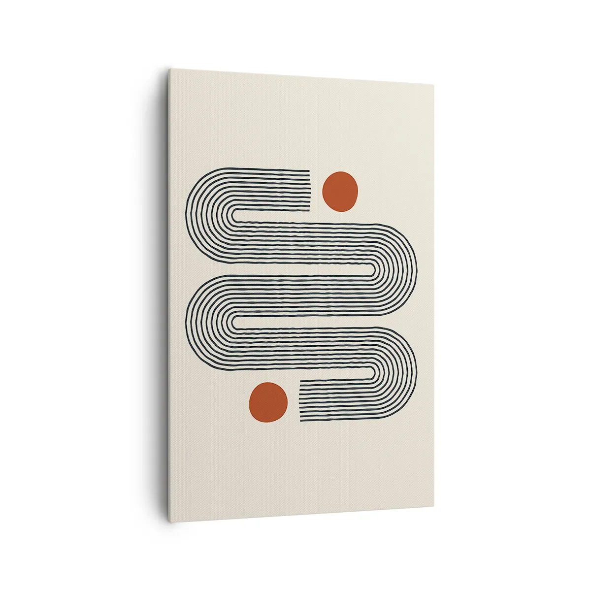 Schilderen op canvas - Van het begin tot het eind - 80x120 cm