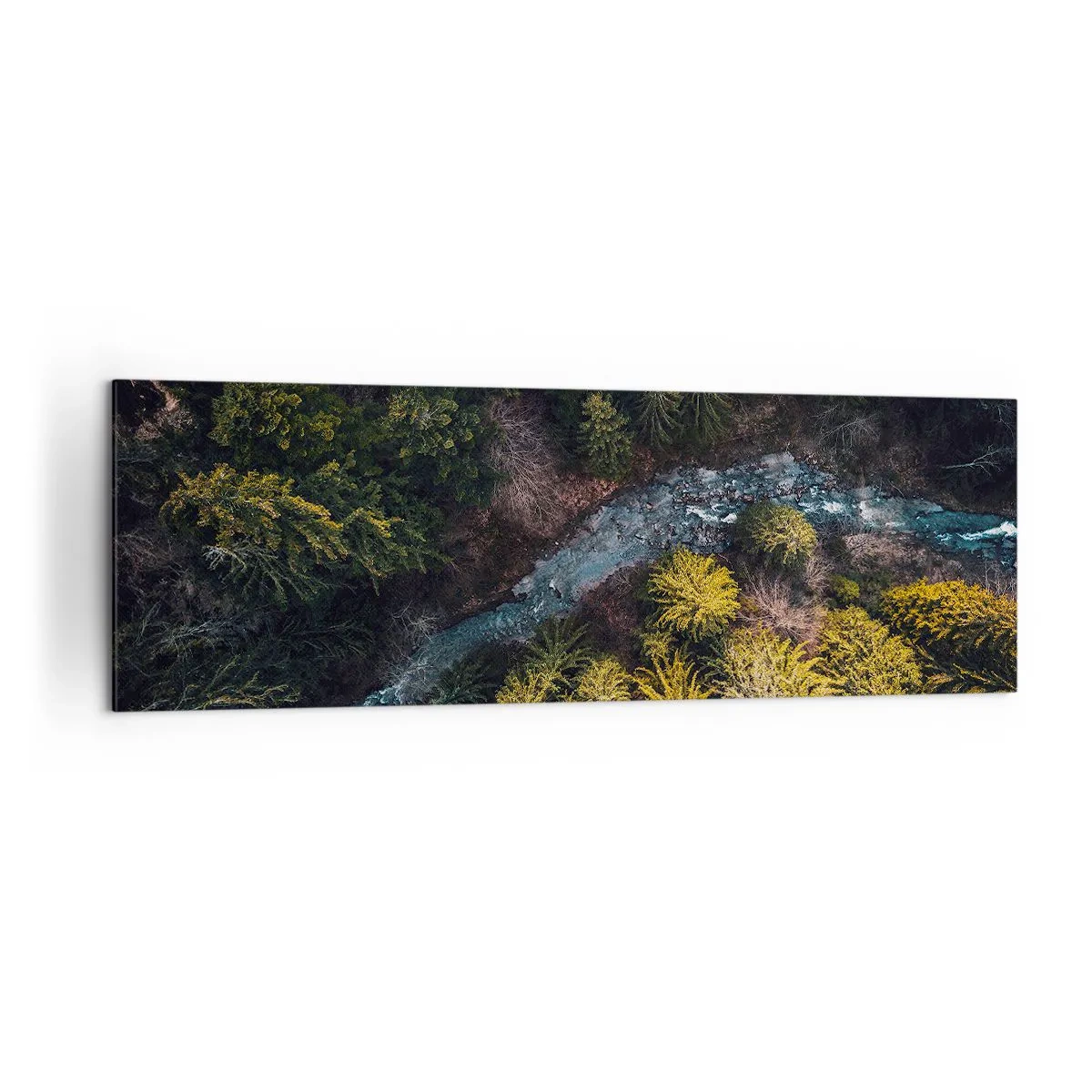 Schilderen op canvas - Snel, sneller en sneller - 160x50 cm