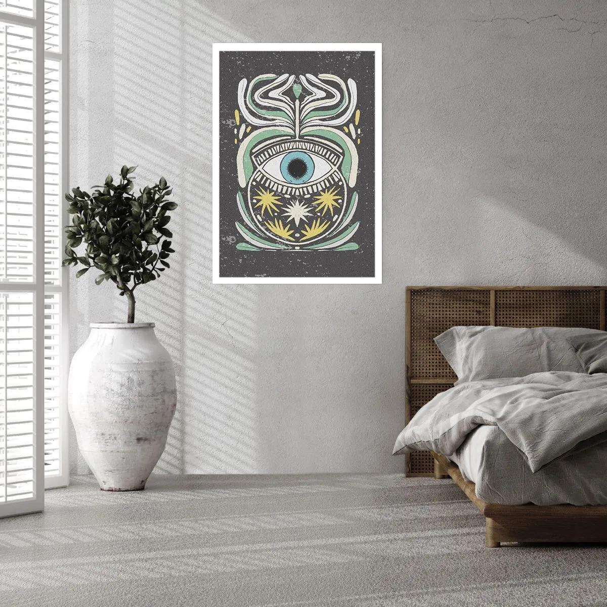 Poster - Tribale rituelen - 50x70 cm