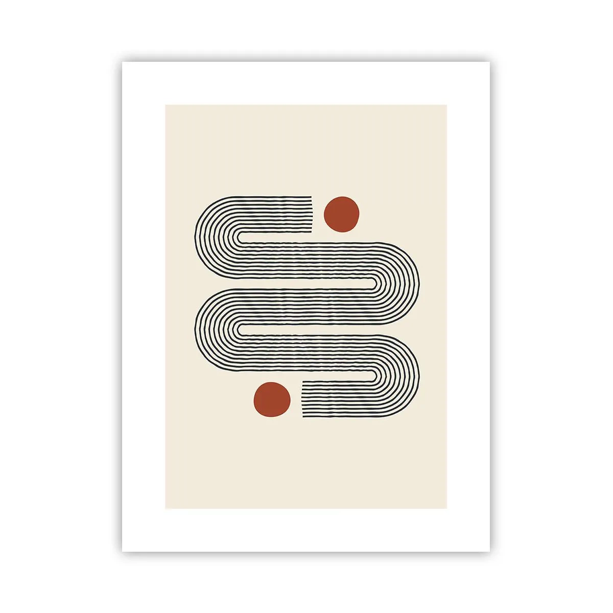 Poster - Van het begin tot het eind - 30x40 cm