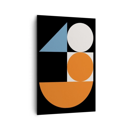 Schilderen op canvas - Dacht lay-out - 80x120 cm