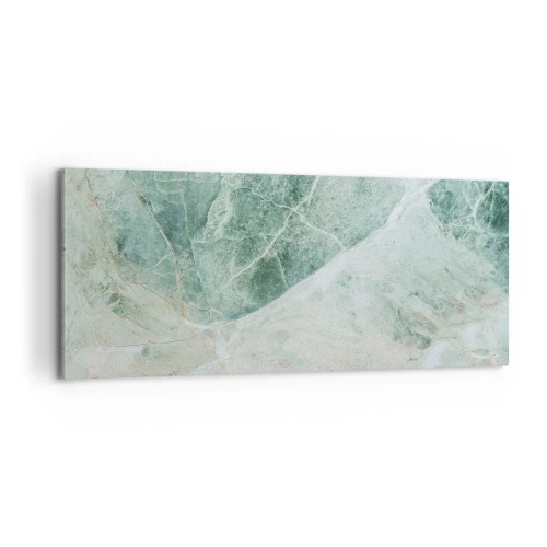 Schilderen op canvas - De nobele kou van steen - 100x40 cm