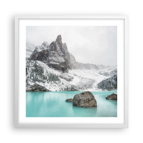 Poster in een witte lijst - Bewakend - 50x50 cm