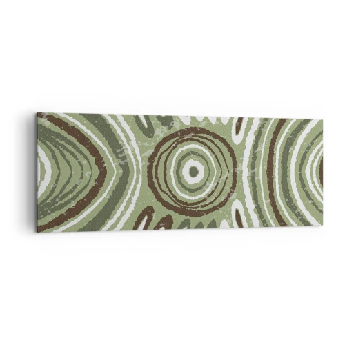 Schilderen op canvas - Een explosie van emoties - 140x50 cm