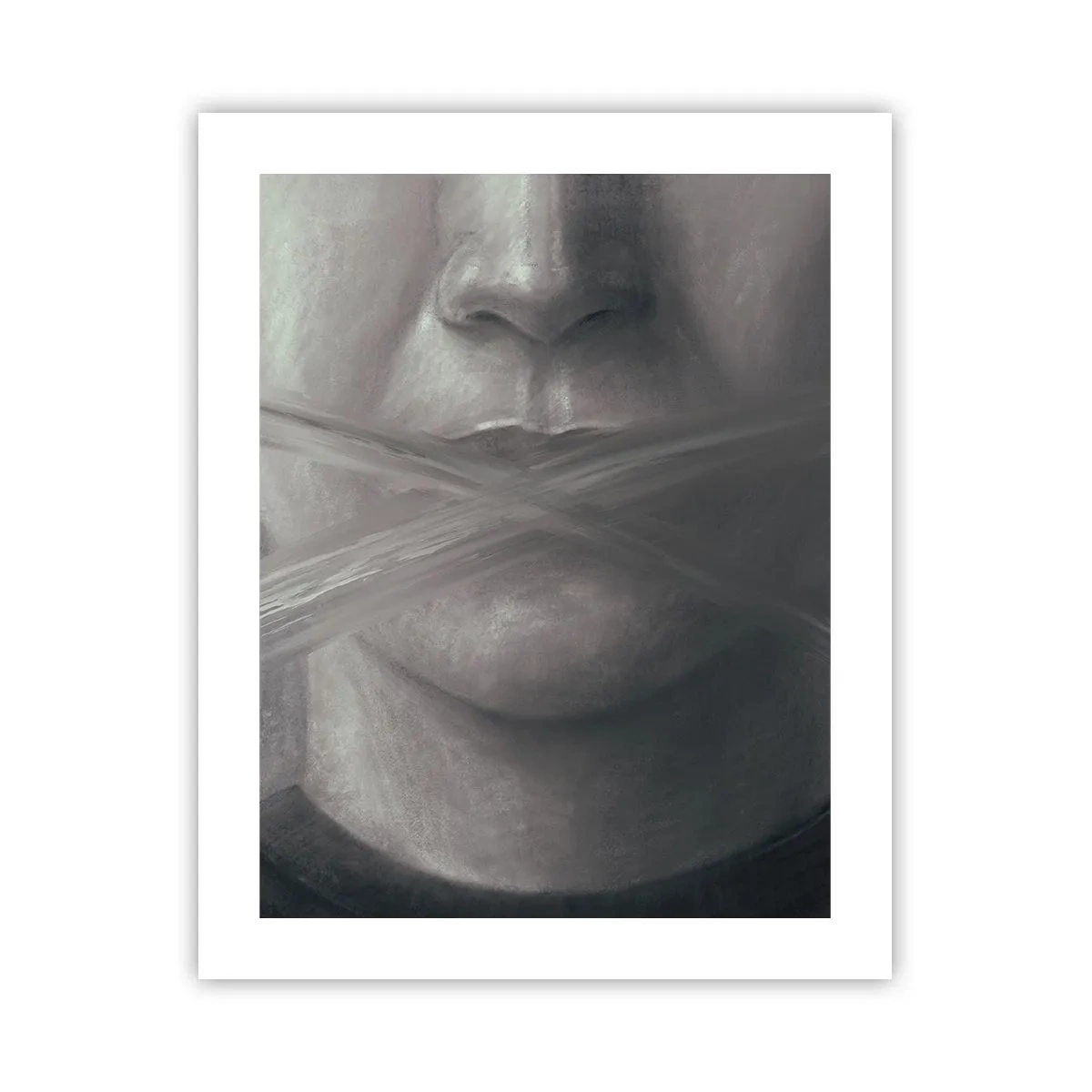 Poster - Zonder een woord - 40x50 cm