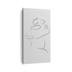 Schilderen op canvas - De wendingen van dromen - 55x100 cm