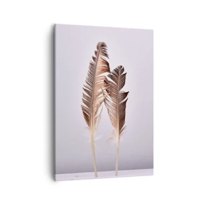 Schilderen op canvas - Tegen het niets - 50x70 cm