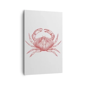 Schilderen op canvas - Krab der krabben - 80x120 cm