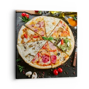 Schilderen op canvas - Een scala aan smaken - 30x30 cm