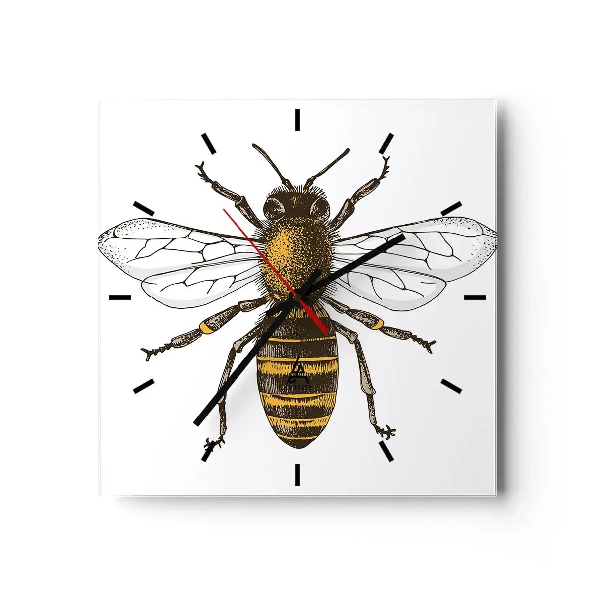 Wandklok - Klok - Mooi en goed - 40x40 cm