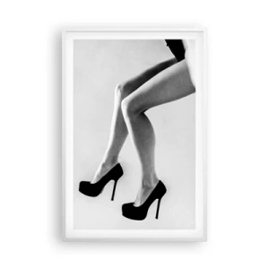 Poster in een witte lijst - Eeuwige vrouwelijkheid - 61x91 cm