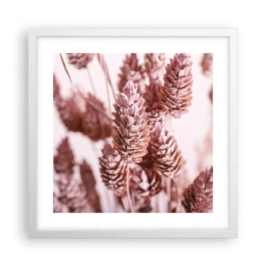 Poster in een witte lijst - Schijnbaar onopvallend - 40x40 cm