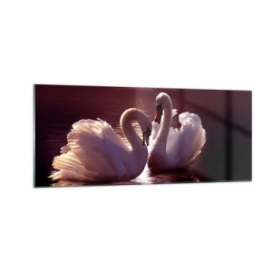 Schilderen op glas - Tot de dood ons scheidt - 100x40 cm