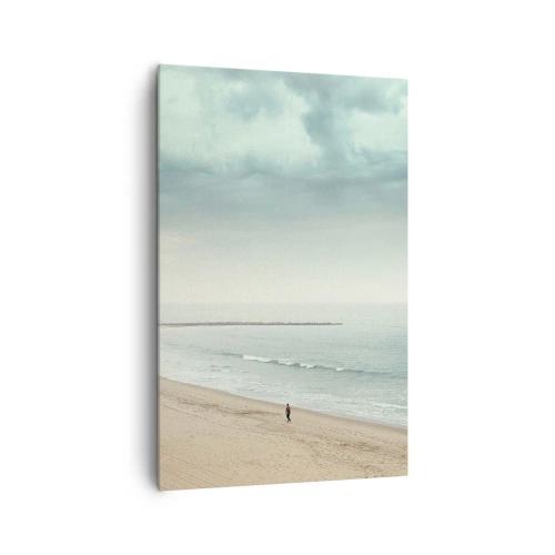 Schilderen op canvas - op zoek naar vrede - 80x120 cm