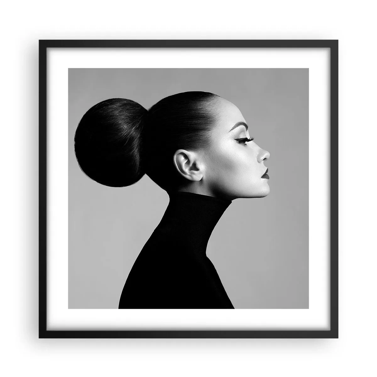 Poster in een zwarte lijst - Moderne Nefertiti - 50x50 cm