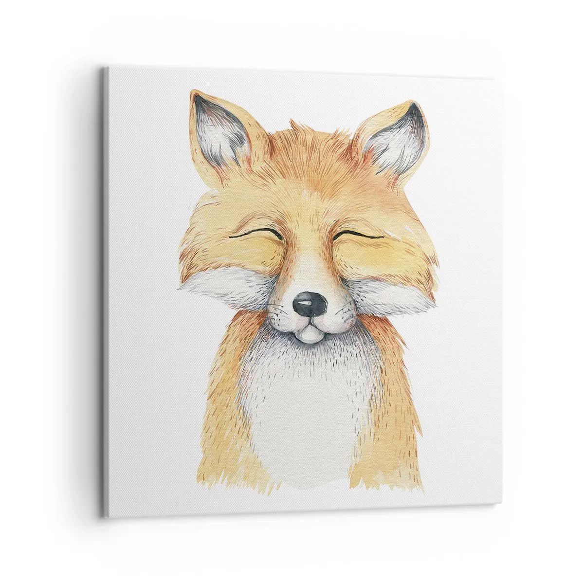 Schilderen op canvas - Vossenstemmingen - 50x50 cm