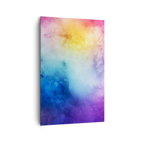 Schilderen op canvas - Bijna in de wolken - 80x120 cm