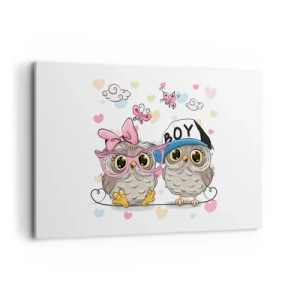 Schilderen op canvas - Laten we liefde maken! - 120x80 cm