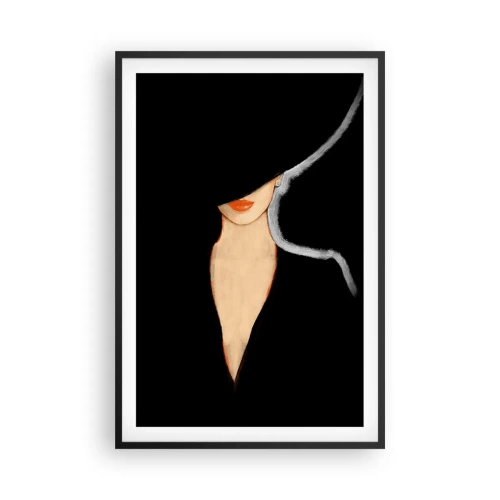 Poster in een zwarte lijst - Elegantie en stijl - 61x91 cm