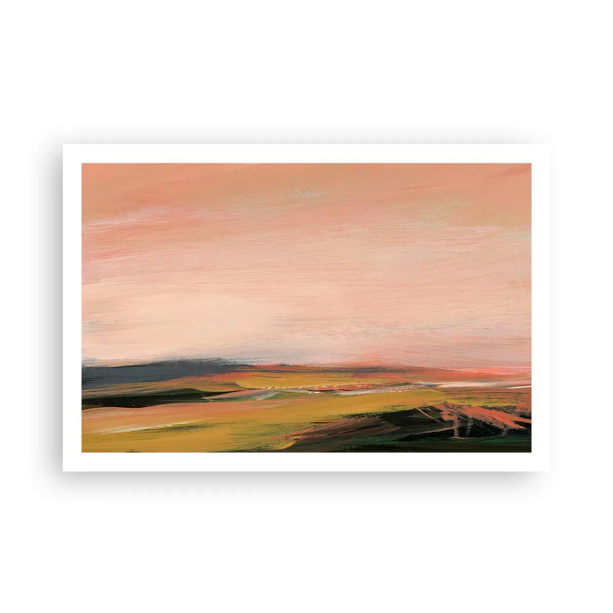 Poster - In roze tinten - 91x61 cm