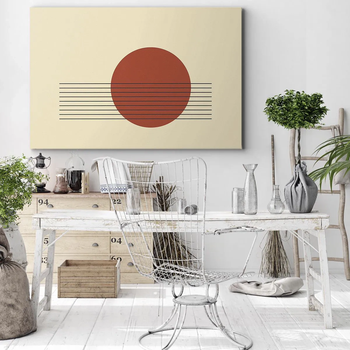 Schilderen op canvas - Opnieuw en opnieuw en verder - 120x80 cm